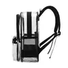 Mochila Transparente de PVC para Amazon Transfronterizo Unisex Impermeable Mochila de Viaje Mochila Transparente de Gelatina