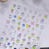 Lindas Pegatinas para Uñas de Medusa Jelly con Adhesivo Trasero, Adorables Pegatinas de Animales Jelly para Arte de Uñas DIY Accesorios Modelo Sl