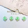 De venta caliente, populares, caricaturas realistas, decoraciones miniatura de paraguas para uñas, colgantes transparentes y versátiles, arte de uñas vestible, decoraciones de resina al por mayor
