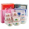 Juego de Tres Piezas de Recipientes Cerámicos para Conservar Frescura, Recipiente Sellado, Juego de Recipientes con Tapa, Caja de Regalo, Regalo Práctico para Evento de Apertura