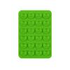 Ventosa de silicone de 24 grãos Preto Adesivo Simples Copo de Sucção Antiderrapante Case de Telefone Celular Portátil Titular Quadrado