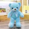 Oso de Peluche con Cinta de Color Muñeco Oso para Abrazar Muñeco de Trapo Oso Muñeco Máquina de Peluches Agarrar Regalos