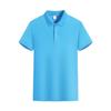 Camiseta publicitaria con impresión de verano, polo de solapa de manga corta, venta al por mayor, camiseta cultural, camiseta de actividad personalizada, ropa de trabajo, impresión de logotipos