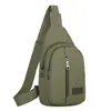 Riñonera de lona transfronteriza nueva para hombre, bolsa de pecho para hombre, mochila de moda para hombre, bolso de hombro, bolsa cruzada deportiva multifuncional