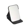 Espejo Pequeño Transfronterizo, Espejo de Maquillaje Mini Simple, Espejo Portátil, Espejo de Tocador de Escritorio para Mujer, Espejo de Maquillaje Portátil Plegable
