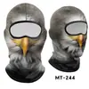Protección solar para gatos animales transfronteriza capucha de seda helada calavera máscara de ciclismo cortavientos para exteriores tapa de revestimiento de casco Venom
