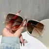 Paquete de Cuatro Gafas de Sol Transfronterizas para Hombres y Mujeres, Gafas de Aviador Estilo Y2K, Gafas de Sol de Moda para Conducir con Protección UV