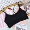 Nueva ropa interior de tubo con tirantes en la espalda y almohadilla para el pecho, sin aro de acero, de una pieza, deportiva, para mujer