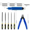 Kit de herramientas para impresora 3D, accesorios para impresora, aguja de limpieza de latón para boquilla, tijeras para modelos, cuchilla de extracción, llave inglesa