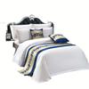 Caminho de Cama de Luxo para Hotéis Cinco Estrelas, Bandeira de Cama para Pensão, Colcha de Cama de Luxo Leve, Toalha Estilo Hotel