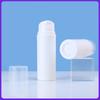 Botella de loción de prensa de plástico de 30 ml, 50 ml y 100 ml, con hebilla blanca de porcelana PP, botella de vacío, material de embalaje para subbotellas cosméticas.