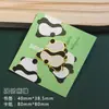 Marcadores de Libros Metálicos de Panda, Pequeños Regalos Culturales y Creativos, Souvenirs, Cajas de Regalo al por Mayor listas para usar, Diseños Lindos de Dibujos Animados