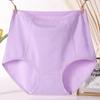 Braguitas de Algodón Puro de Cintura Alta para Mujer de Talla Grande, Adecuadas para Figuras de Talla Grande, Calzoncillos de 100 kg, Respetuosas con la Piel, Transpirables, Estilo Fino de Verano