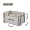 Caja de Almacenamiento de Escritorio Estilo Industrial Transfronteriza, Caja de Almacenamiento Apilable para Cosméticos, Caja de Almacenamiento para Snacks, Caja de Almacenamiento para Camping al Aire Libre