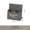 Procesamiento Personalizado Set de Almacenamiento de Cuero para Hotel Caja de Pañuelos Bloc de Notas Guía de Servicio Suministros de Hotel Caja de Almacenamiento