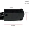 Venta al por mayor de fábrica accesorios para motocicletas microinterruptor de dos cables cabeza redonda soporte cableado microinterruptor sin bloqueo