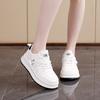 Zapatos Blancos de Suela Gruesa para Mujer 2026 Nuevos Zapatos Deportivos Versátiles para Estudiantes Femeninas Otoño-Primavera Tenis Casuales para Mujer Zy-1826