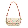 Bolsa de Mahjong Guti Kou para Mulheres 2026 Nova Tendência Estilo Francês Estampada com Corrente Leve Luxo Exquisite para Passeio Bolsa de Axila