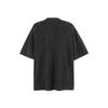 2025 nueva marca de moda retro americana camiseta de manga corta estampada lavada vieja para hombre verano de pino ancho oversize para hombre