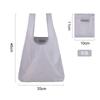 Bolsa de Compras Plegable de Gran Capacidad con Logo del Fabricante, Bolsa de Compras de Tela Oxford, Bolsa de Almacenamiento Portátil para Supermercado