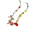 Serie de dopamina de verano ~ collar de color divertido accesorios dulces y frescos para mujer cadena para la clavícula senior de nicho ins coreano