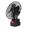 Ventilador eléctrico de litio inalámbrico de larga duración para el hogar, exterior, camping, pesca, artefacto especial portátil de carga y enfriamiento