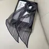 Novo Estilo Primavera e Verão Lenço de Seda Chiffon para Mulheres, Lenço Diagonal Fino Grande com Bolinhas, Lenço Decorativo Versátil para Proteção Solar, Pequeno Xale
