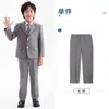Uniforme Escolar Nuevo de Primavera y Verano para Niños y Niñas Traje Estilo Universitario Uniforme de Clase Traje Gris Uniforme de Desfile y Presentación de Junio