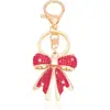 Llavero de Moño con Pedrería Transfronterizo Accesorios para Llaves de Coche de Ropa Accesorios para Bolsos de Mujer Llavero Colgante Anti-Metal