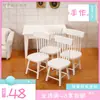 1:12 Juguetes de Comida Miniatura para Casa de Muñecas Modelo de Muebles Mini ob11 B Mesa y Sillas de Comedor Juego de Cinco Piezas