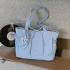 Bolsa de Gran Capacidad Estilo Relajado de Comercio Exterior para Mujer Modelo Nuevo 2026 Bolsa para Estudiante Universitario Bolsa Tote de Hombro Casual para Viajes