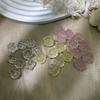 Shangshangqian joyería cristal blanco zorro de nueve colas tridimensional pelo frito zorro de nueve colas cristal zorro transparente colgante fabricantes directo