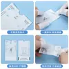Sacos de esterilização, sacos descartáveis autoadesivos, sacos de embalagem para desinfecção de acessórios de nail art, consumíveis odontológicos, sacos de desinfecção com filme transparente