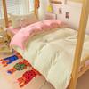 Clase a Estudiante Tres Piezas Dormitorio Escolar Tres Piezas Venta al por Mayor Dormitorio Litera Ropa de Cama Cama de Estudiante Juego de Cuatro Piezas