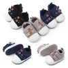 Sapatos de bebê para primavera e outono, 0 a 1 ano, sola macia, calçados casuais para bebês, da moda, com velcro duplo, BC2280
