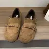 Moda Retro Versátil Gamuza 2026 Nuevos Zapatos de Algodón Cálido de Felpa para Otoño e Invierno
