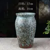 Vaso de Flores Cerâmica Grossa Respirável Vaso de Flores Cerâmico Areia Roxa Queimado Simples Mestre Tronco Velho Suculenta Planta Verde Hongzhi