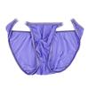 Ye zimei ropa interior sexy de una pieza generación calzoncillos de seda de hielo para hombre transparente con hebilla lateral abierta U convexa sexy ropa interior transparente