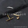 Jiangtai F136 Aleación de Titanio Joyería Cabeza Rectangular Hoja Delgada Transfronteriza G23 Titanio Joyería para Perforación Pendientes Clavos para Hueso de la Oreja
