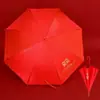 Colección Completa de Suministros para Bodas, Artículos de Dote para Bodas Rurales, Paraguas Rojo para la Novia, Preparación de la Boda, Paraguas de Novia, Accesorios para Bodas
