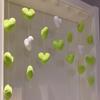 Cortina de Puerta Amor Explosiones Popular en Internet Mismo Decoraciones de Puerta Habitación Dormitorio Niña Corazón de Princesa Cortina Colgante Festivo Boda