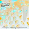 5*8mm Diamante Plano con Forma Especial Blindado Accesorios de Joyería de Diamante Joyería para Uñas de Cristal Arte de Uñas para Usar Diamante al por Mayor