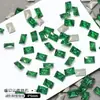 Nuevo taladro de azúcar de cristal 4*6mm para decoración de uñas circonita tamaño pequeño base plateada taladro de azúcar color súper brillante base puntiaguda taladro de uña joyería