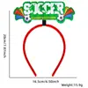 Diademas para Fiesta Mundial de Fútbol de EE. UU., Canadá y México, Diademas para Animación de Final de Fútbol, Suministros de Decoración para Aficionados, Accesorios para Fotos