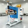 Máquina de soldadura por laminación de costura de bucle de CC de frecuencia media para soldadura de sellado de tapas de extremo de filtro de metal sinterizado, segura y no daña la malla