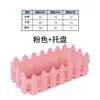 Macetas para Vallas, Macetas para Suculentas, Bandejas Rectangulares Extra Grandes para Semilleros de Valla para Interiores y Exteriores, Macetas de Plástico para Verduras