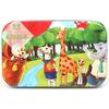 Rompecabezas de caja de hierro de 60 piezas, educativo para niños, jardín de infancia, educación temprana, caricatura, juguete de rompecabezas de madera, generación