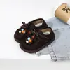 Zapatos Casuales Pequeños de Piel 2025 Otoño Nuevo Niños Bebé Casuales Zapatos Boken Venta al por Mayor 3734