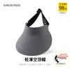 Sombrero de Sol Famoso en Internet Ala Ancha Mostrando la Cara Pequeño Sin Marca Integrado Sombrero Protector Solar Verano Exterior Parasol Protector Solar Parte Superior Vacía