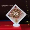 Ímãs de geladeira criativos Wenchuang de liga com areia movediça atacado viagem pela cidade Dunhuang ímãs de geladeira luminosos com areia movediça lembrancinhas